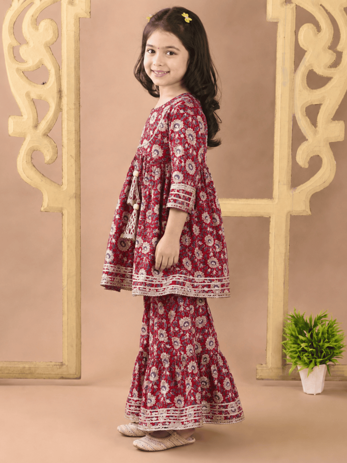 TOJ Cotton Girls 2 Piece Co-ord Set