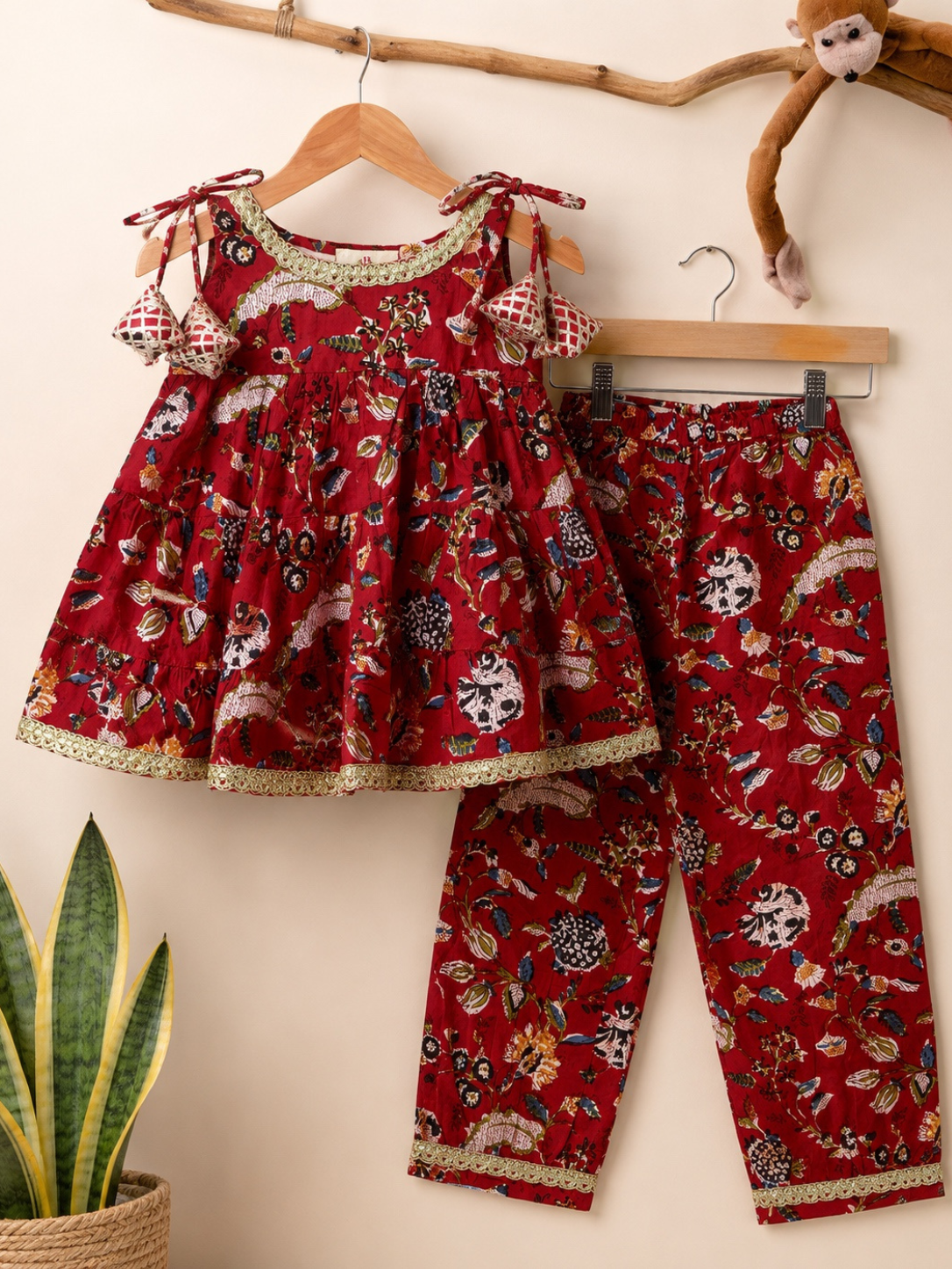 TOJ Cotton Girls 2 Piece Co-ord Set