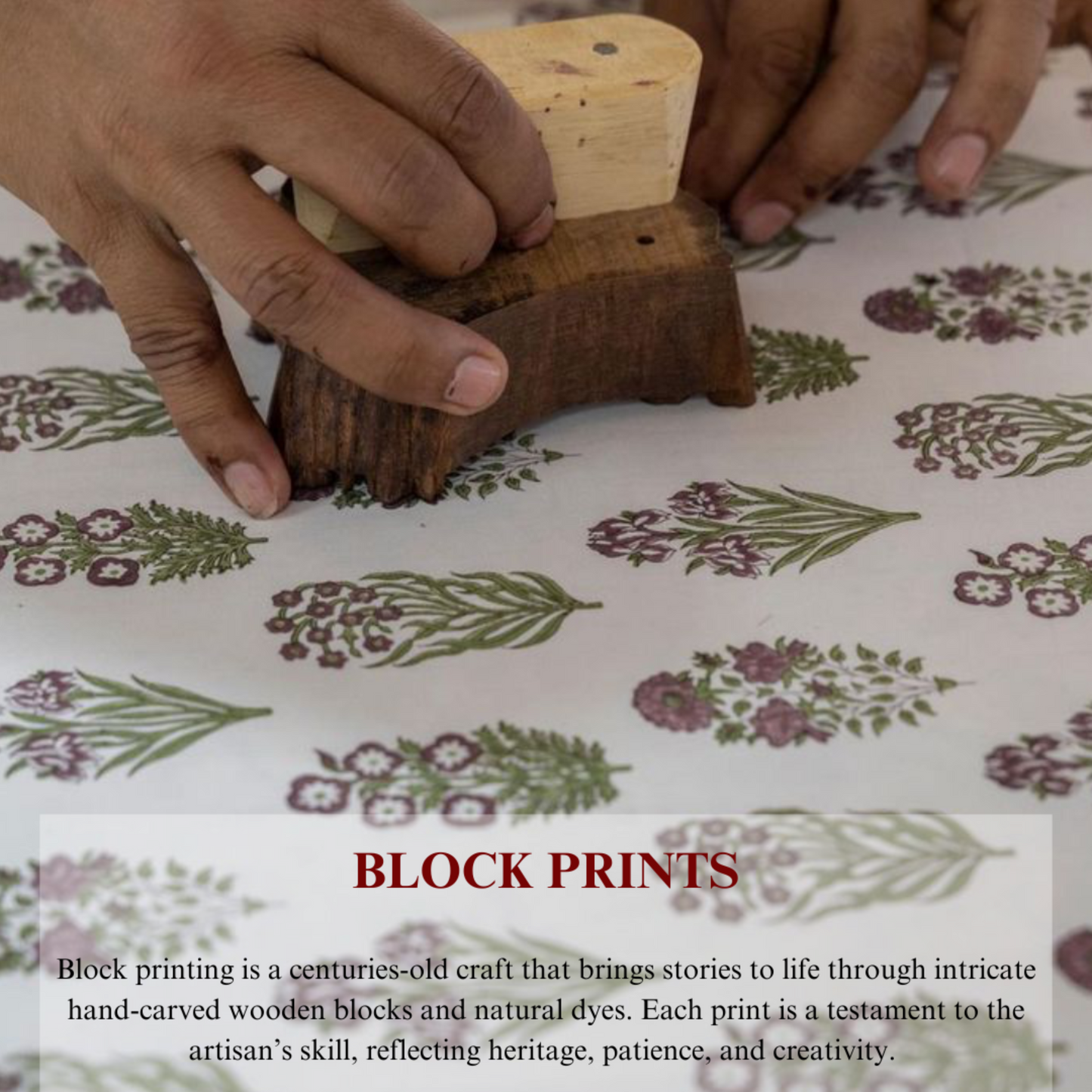 Tula Hand Block Printed Cotton Halter Neck Dress