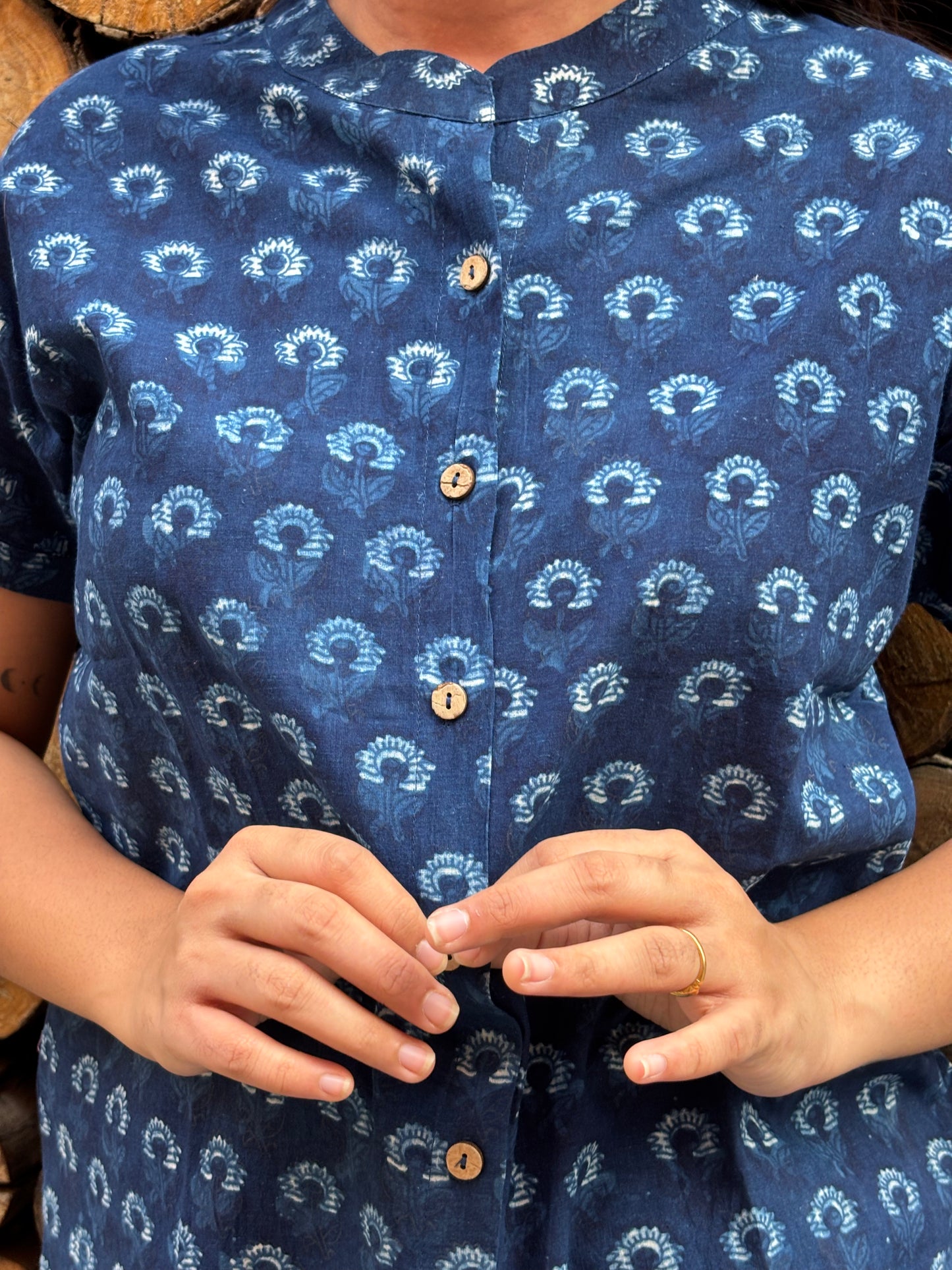 Tarang Indigo Shirt