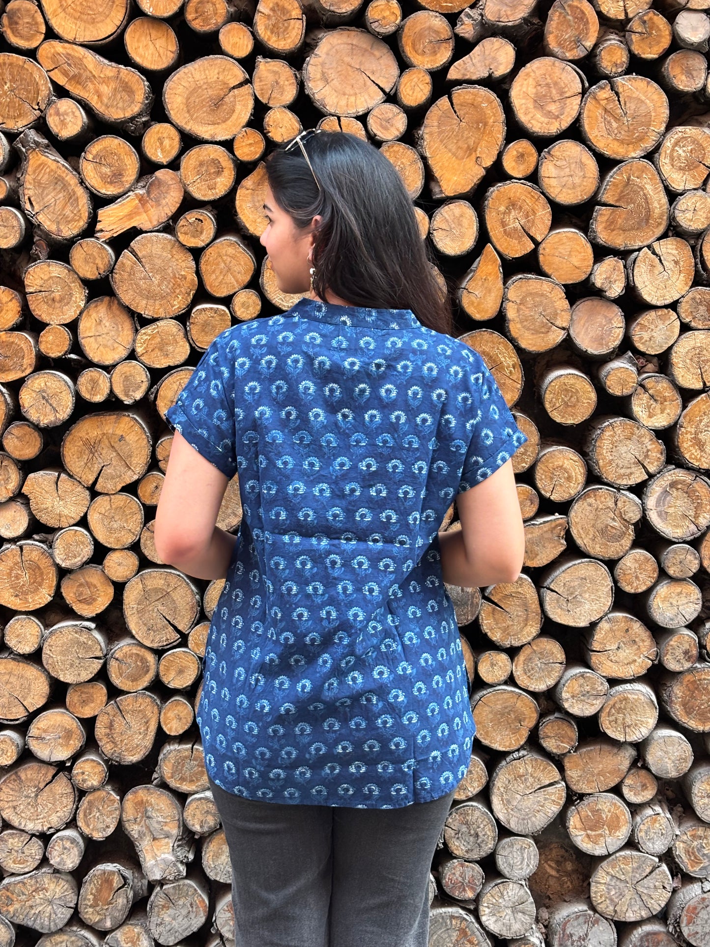 Tarang Indigo Shirt