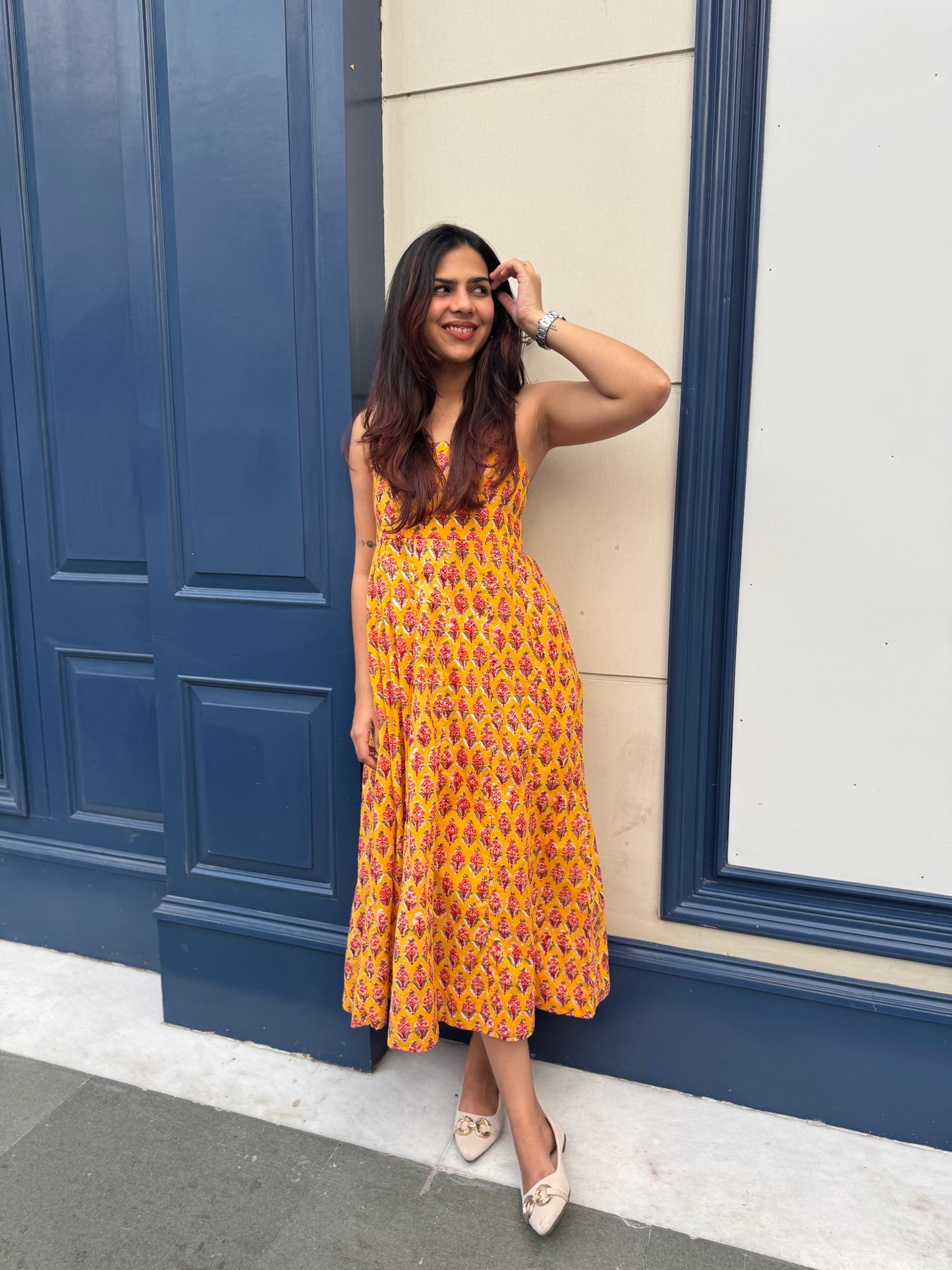 Aavya Spaghetti Dress