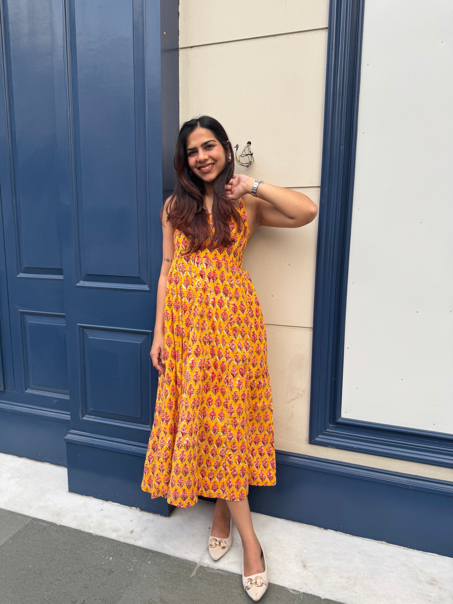 Aavya Spaghetti Dress