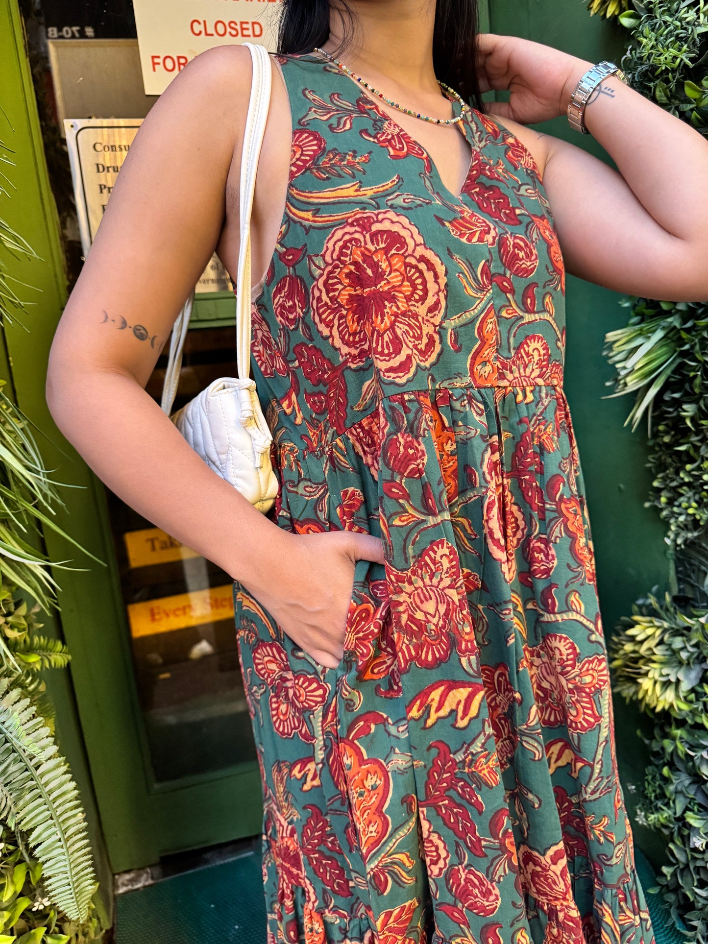 Amaya Halter Neck Dress