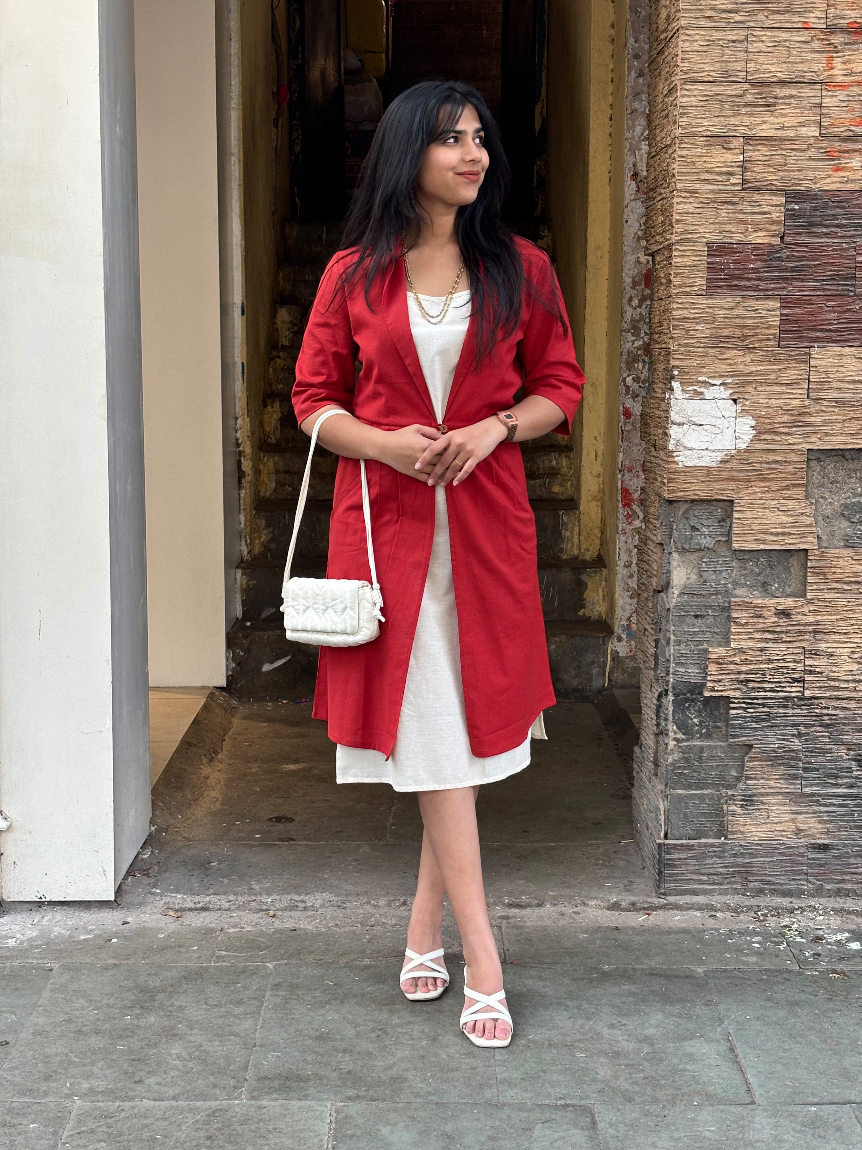 Akrita Organic Cotton Double Layer Dress