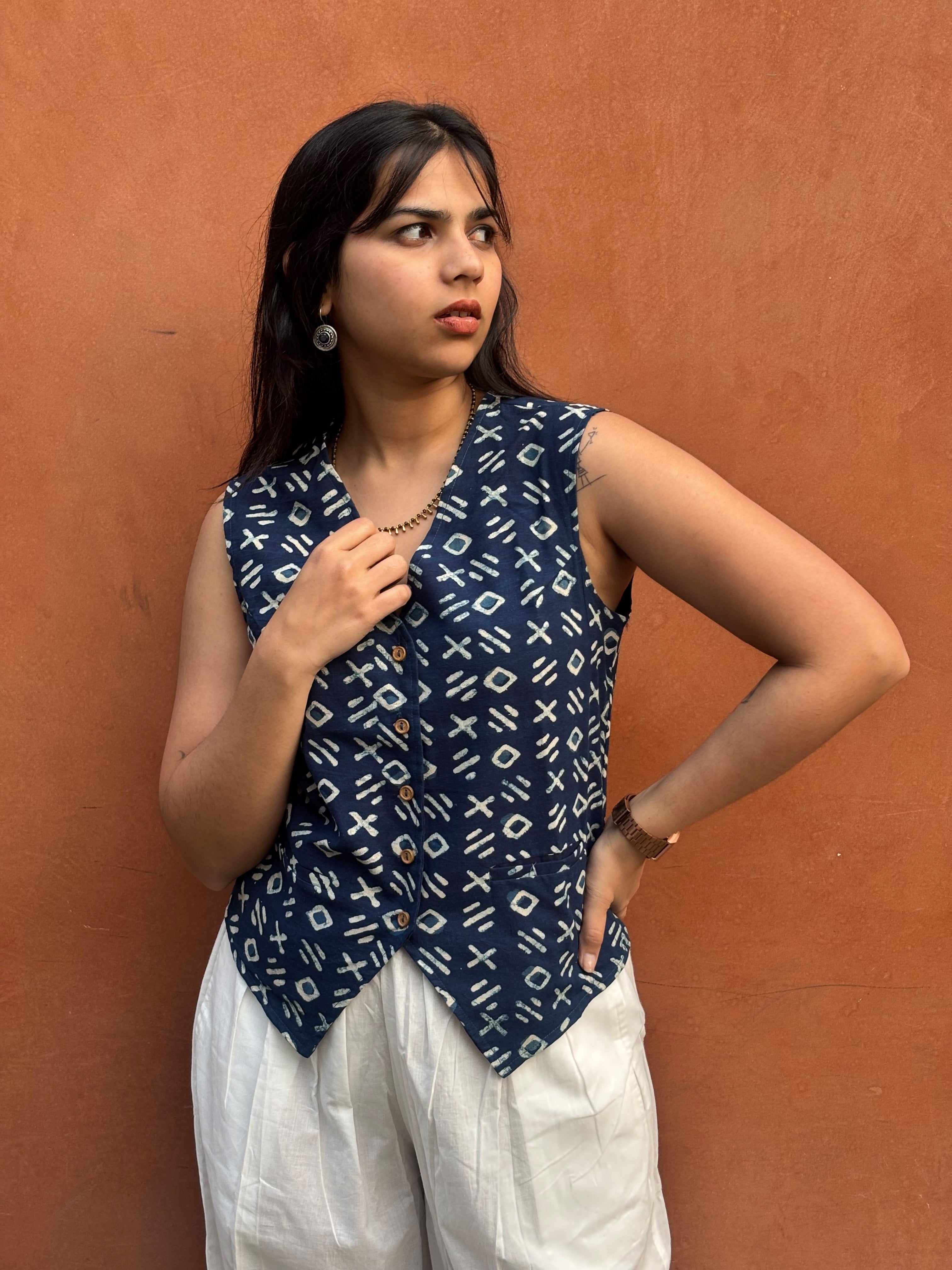 Ruchi Hand Block Print Cotton Koti