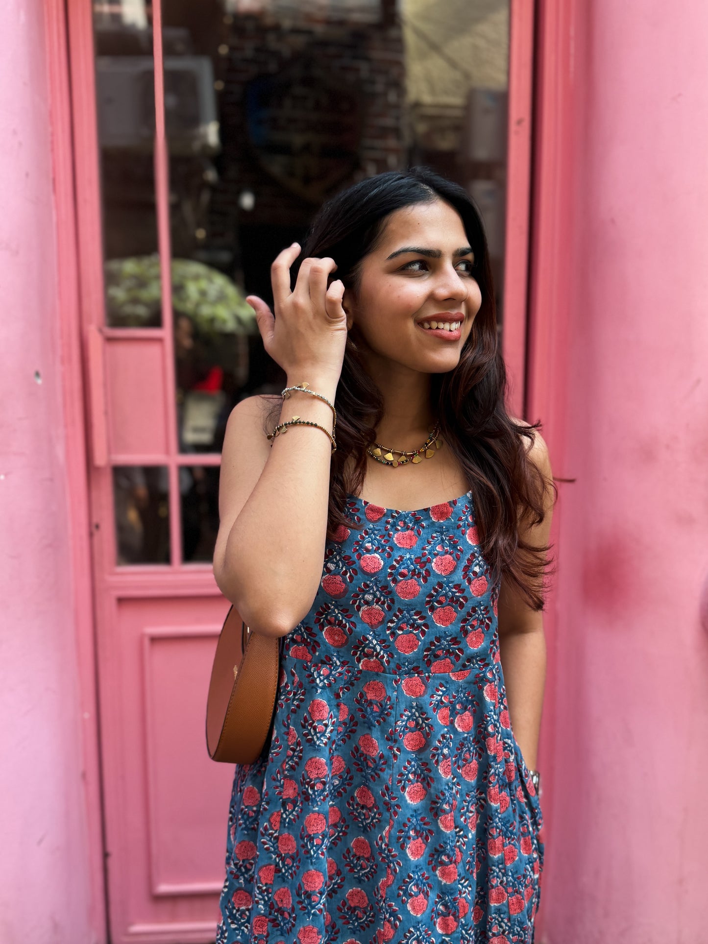 Noorani Spaghetti Dress