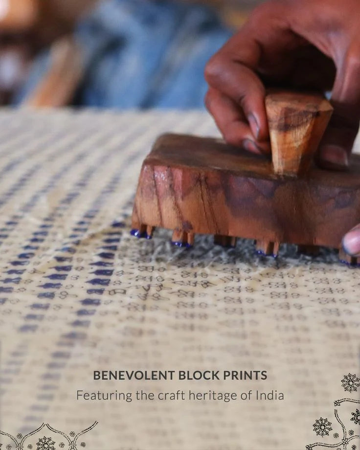 Patra Bagru Hand Block Printed Cotton Koti