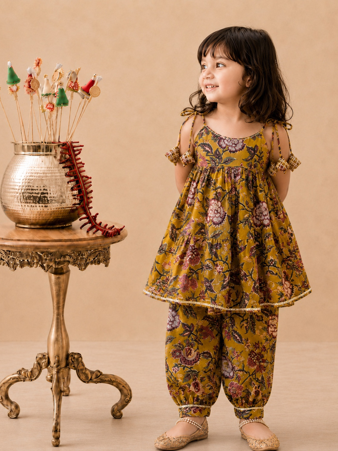 TOJ Cotton Girls 2 Piece Co-ord Set