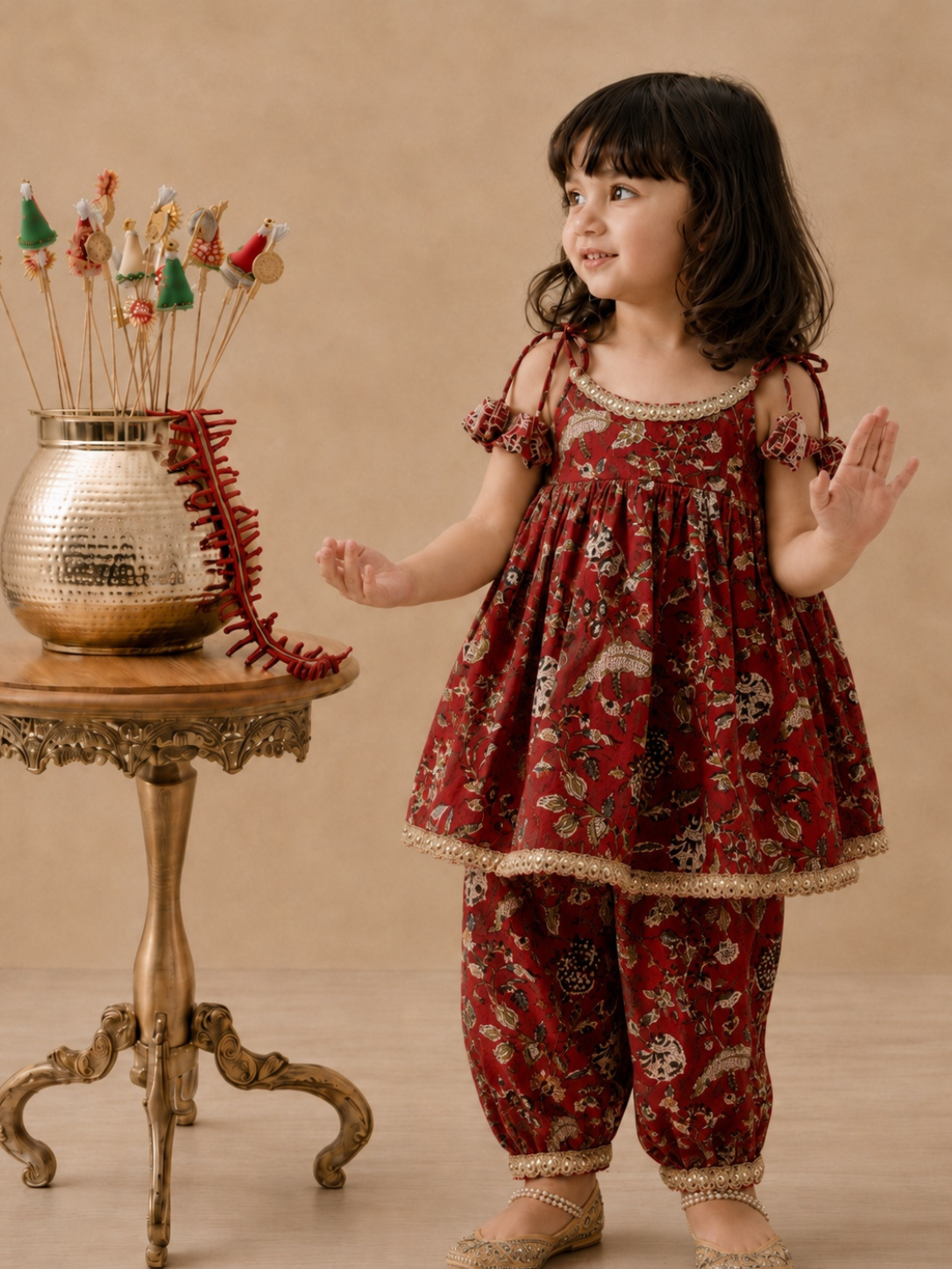 TOJ Cotton Girls 2 Piece Co-ord Set