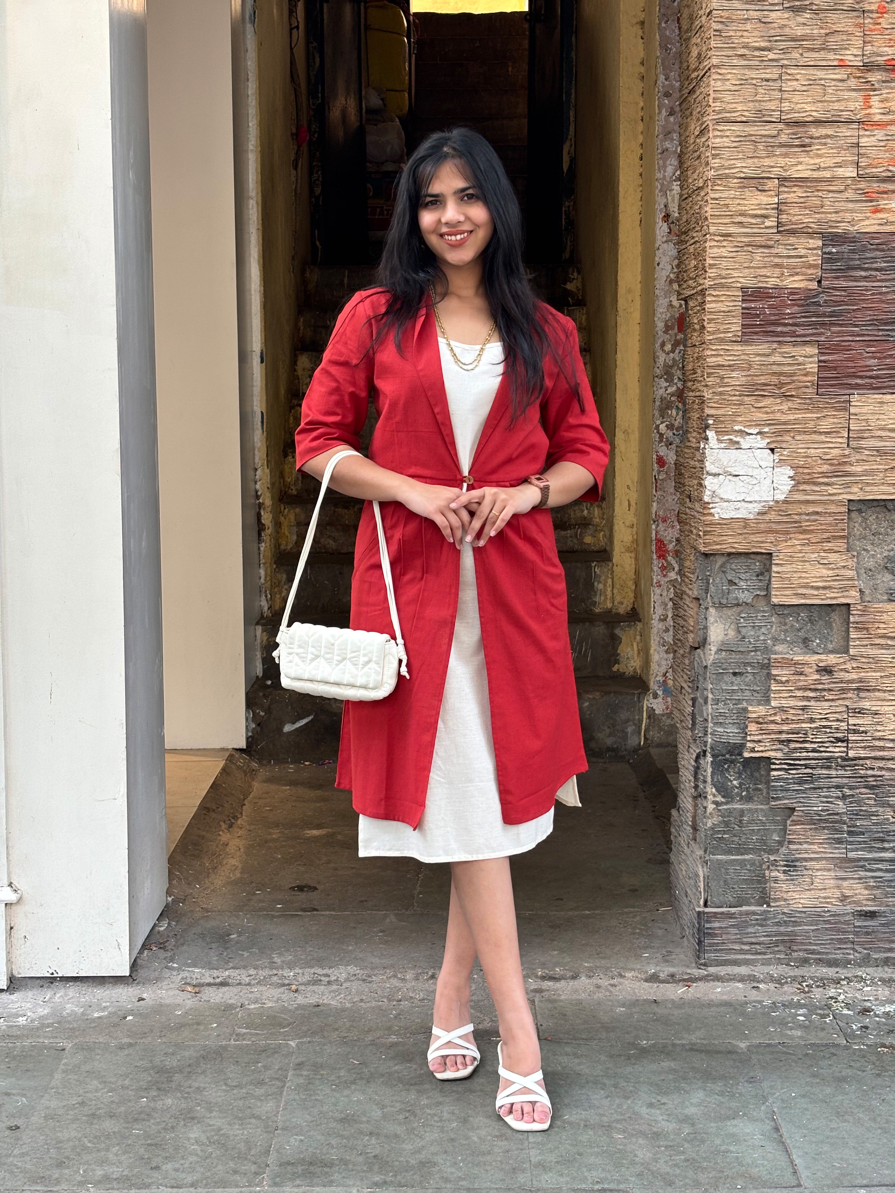 Akrita Organic Cotton Double Layer Dress