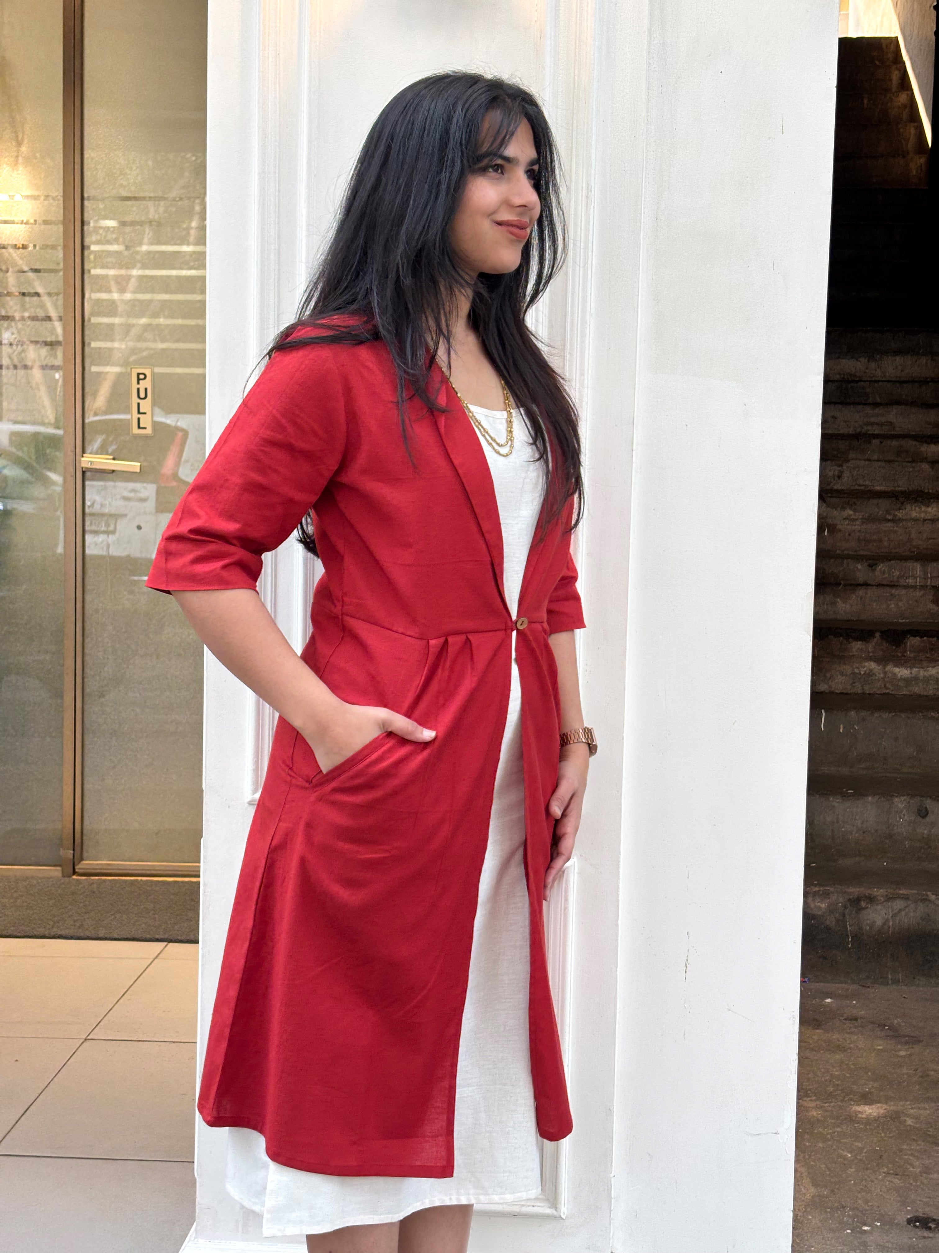 Akrita Organic Cotton Double Layer Dress