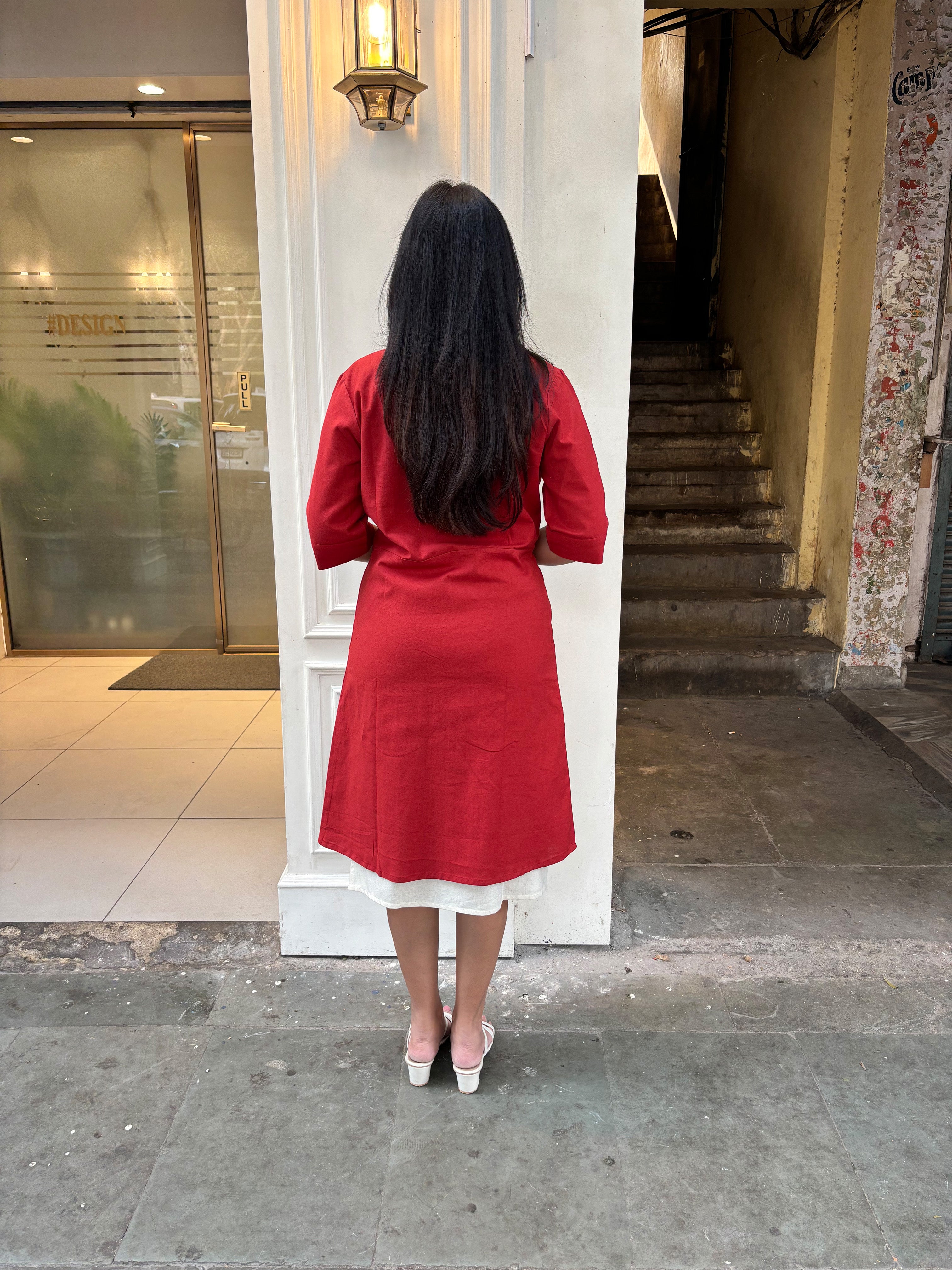 Akrita Organic Cotton Double Layer Dress