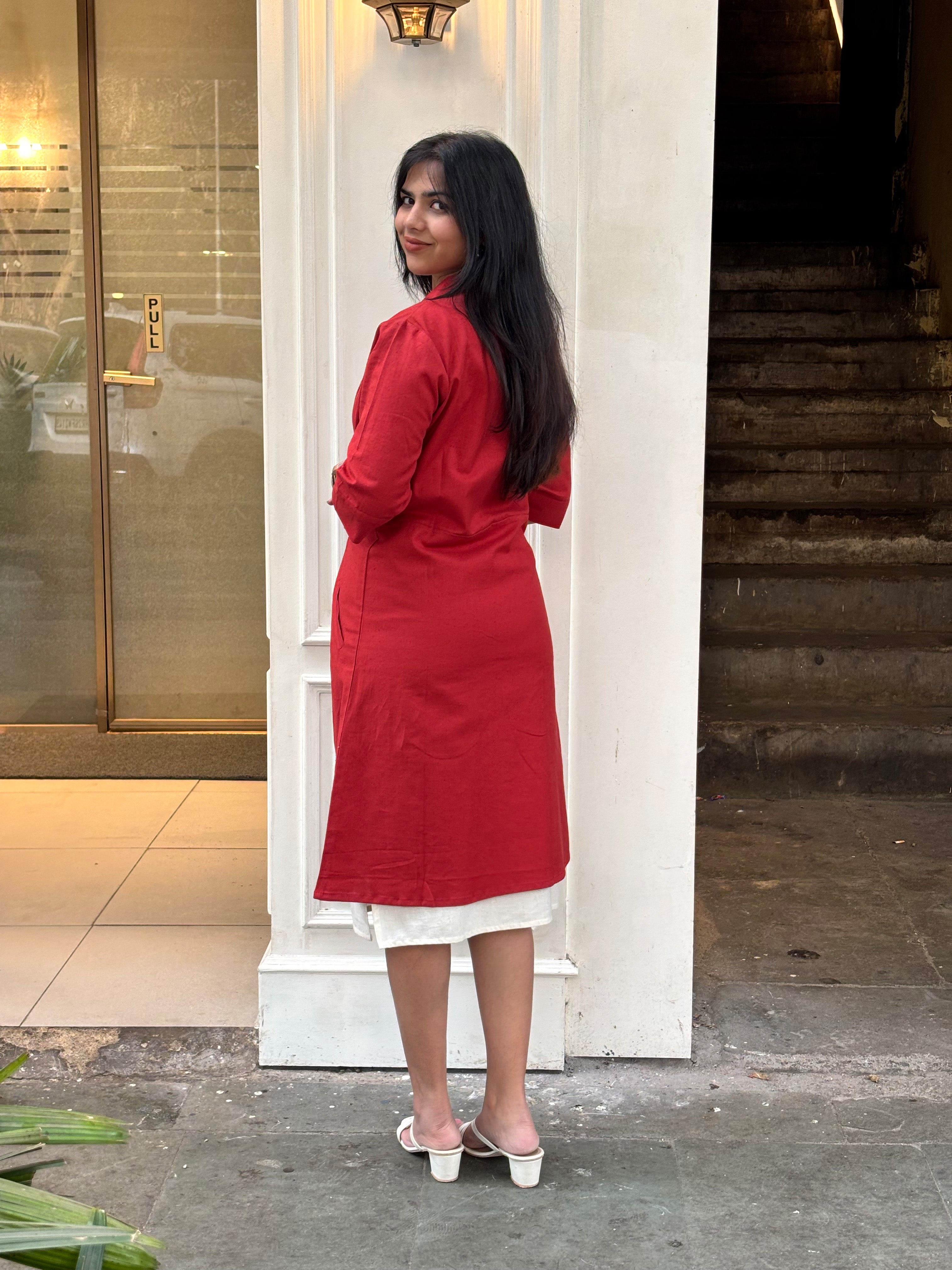 Akrita Organic Cotton Double Layer Dress