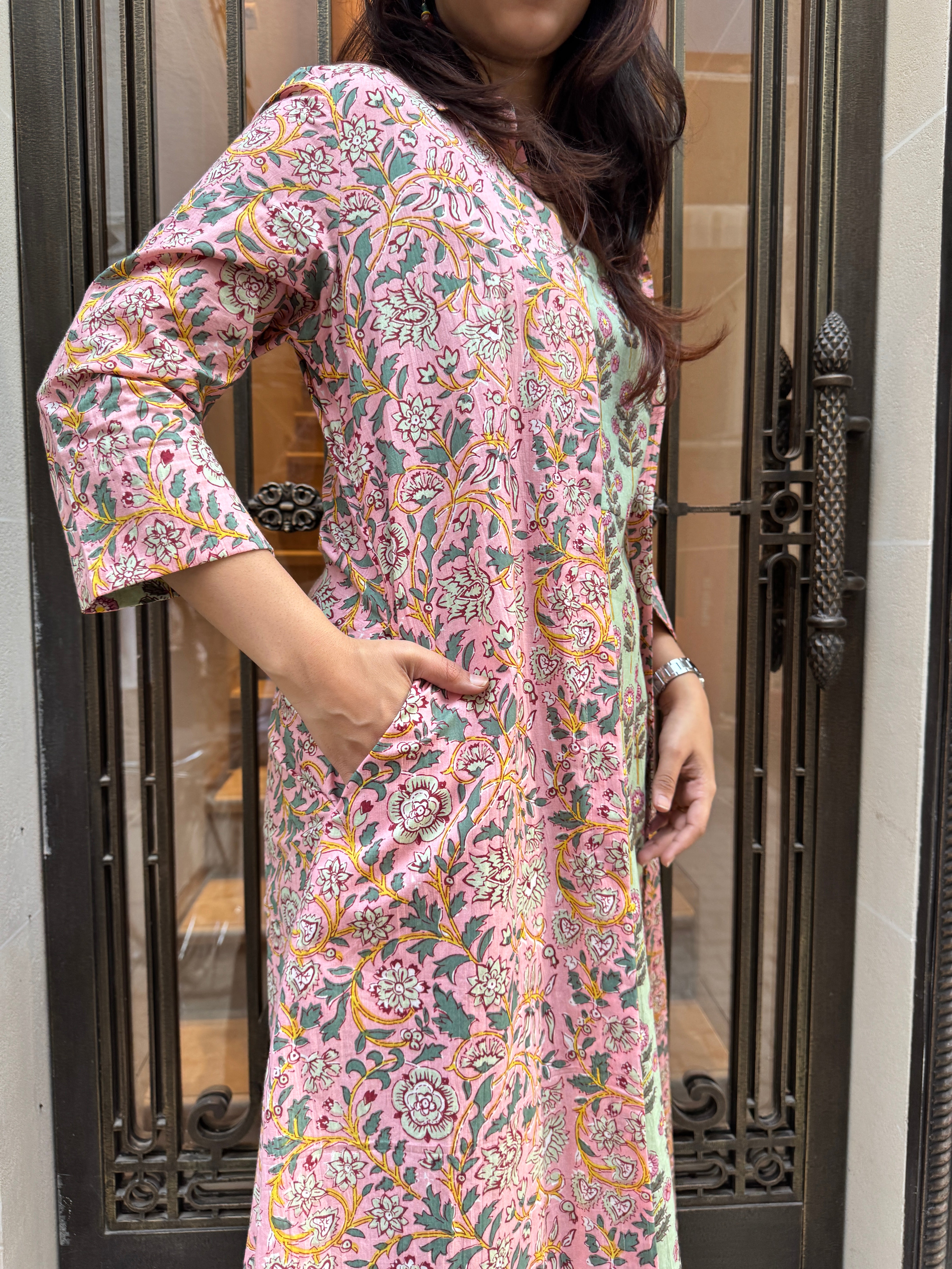 Aarohi Short Double Layer Dress